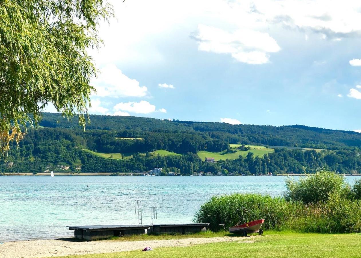 Ferienwohnung Seesprung Am Bodensee ガイエンホーフェン エクステリア 写真